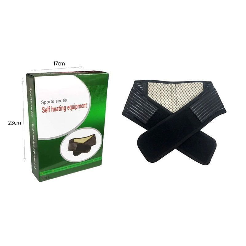 Θερμαινόμενη Ζώνη Μέσης Μαύρη - Self heating equipment - Image 5