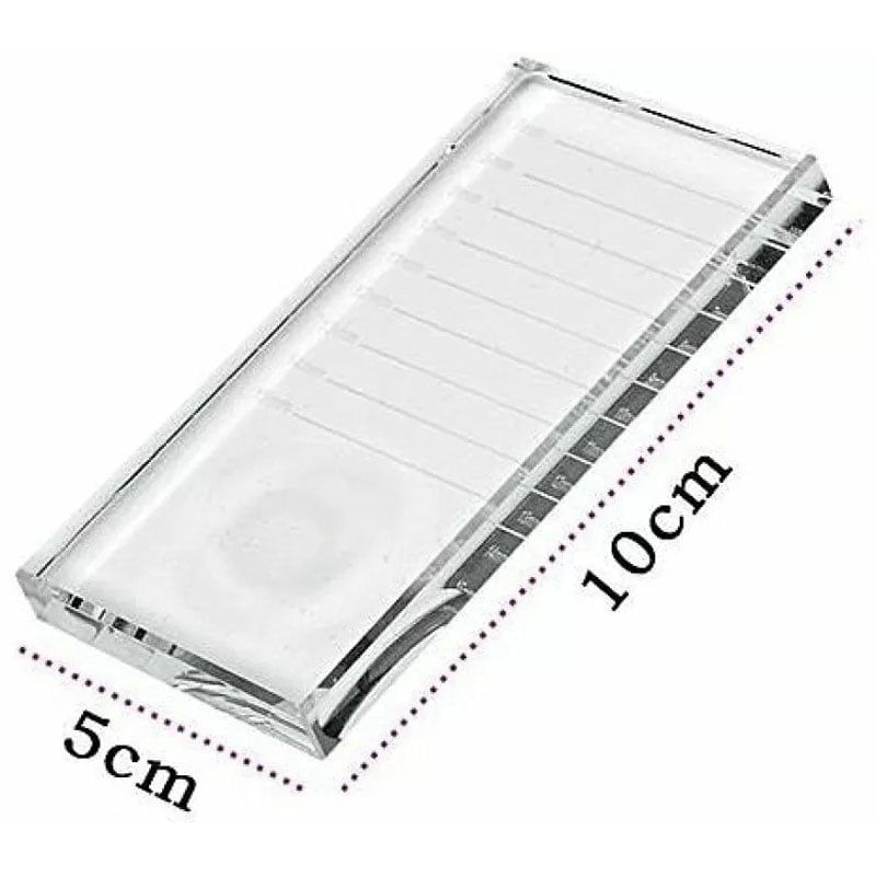 Γυάλινη Παλέτα Tοποθέτησης Βλεφαρίδων - Eyelash palette - Image 3