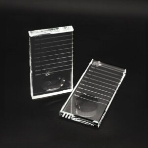 Γυάλινη Παλέτα Tοποθέτησης Βλεφαρίδων - Eyelash palette - sukki.gr