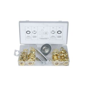 Σετ Μπουντούζια για Άνοιγμα Οπών 103τμχ - Gromment Kit With Tool