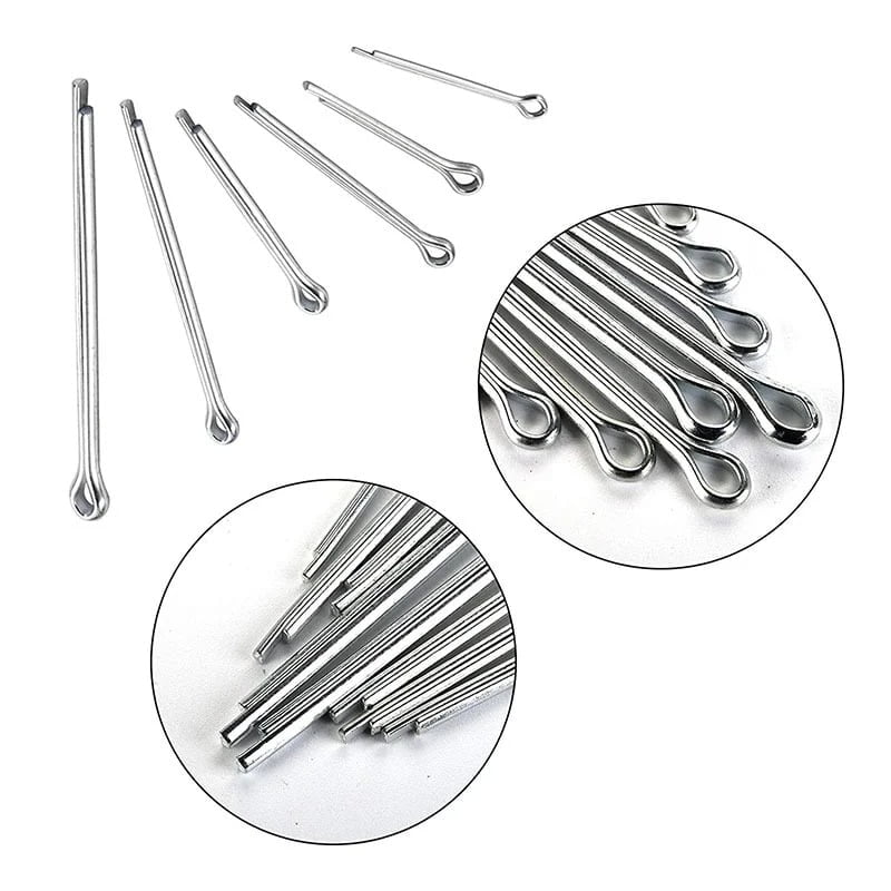 Κοπίλιες ασφάλειες σετ 555τμχ - Cotter pin assortment - Image 4