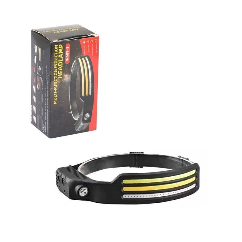 Φακός κεφαλής LED W689-3 - Multifunction induction Headlamp - sukki.gr