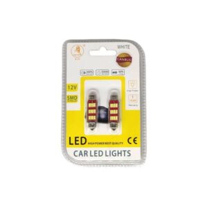 EJC Λάμπες Αυτοκινήτου Canbus LED 41mm 2τμχ ψυχρό φως - LED light - sukki.gr