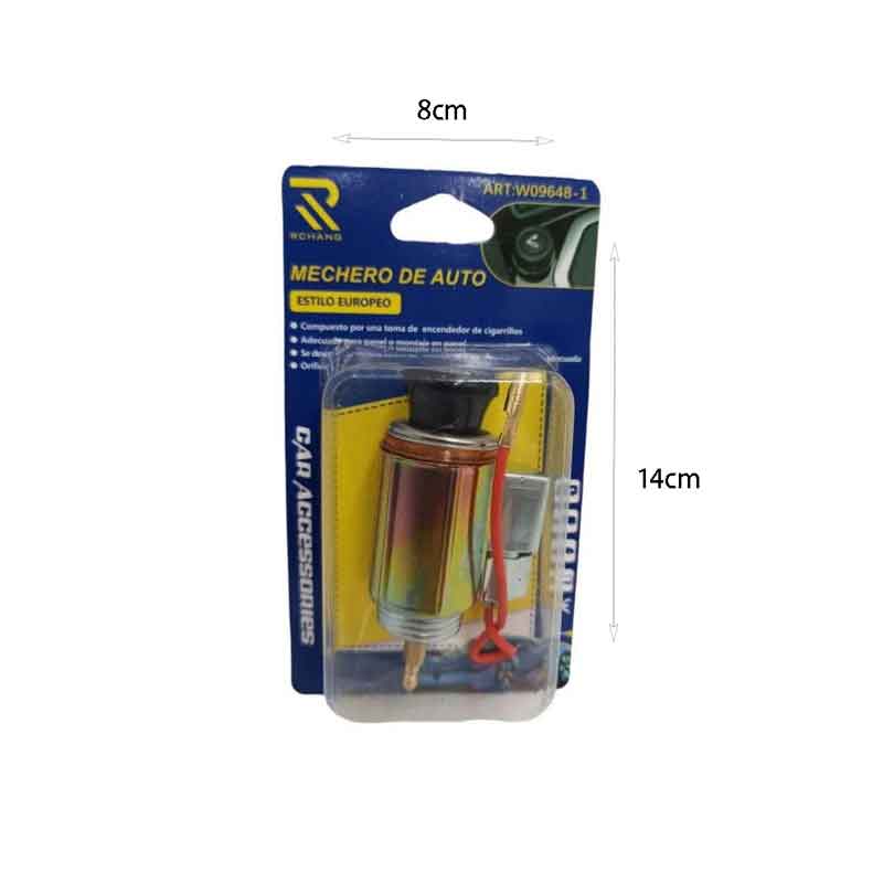 RCHANG αναπτήρας αυτοκινήτου με LED φωτισμό W09648-2 - Illuminated cigarette lighter kit - Image 2