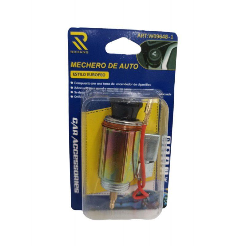 RCHANG αναπτήρας αυτοκινήτου με LED φωτισμό W09648-2 - Illuminated cigarette lighter kit - sukki.gr