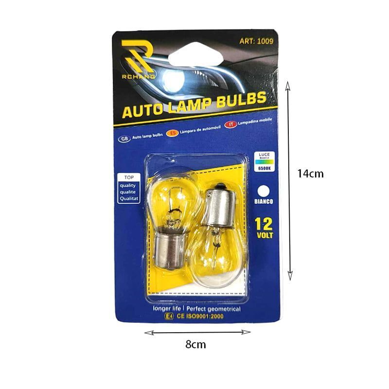 RCHANG Λάμπες Αυτοκινήτου 12V Λευκό 6500K S25 ART:1009 - Auto Lamp Bulbs - Image 2