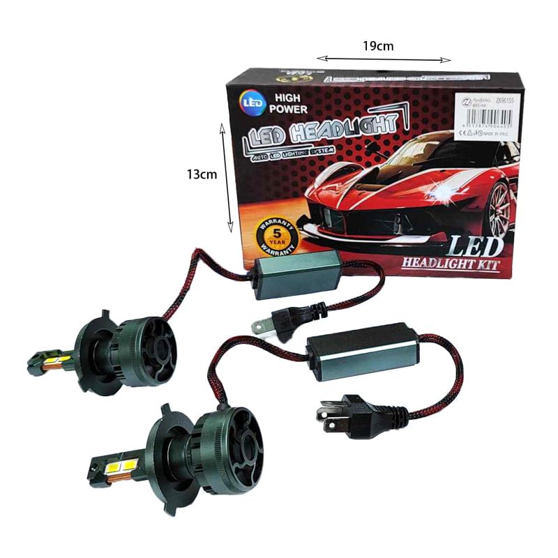 Λάμπα αυτοκινήτου H4 v45 - LED Headlight Kit - Image 2