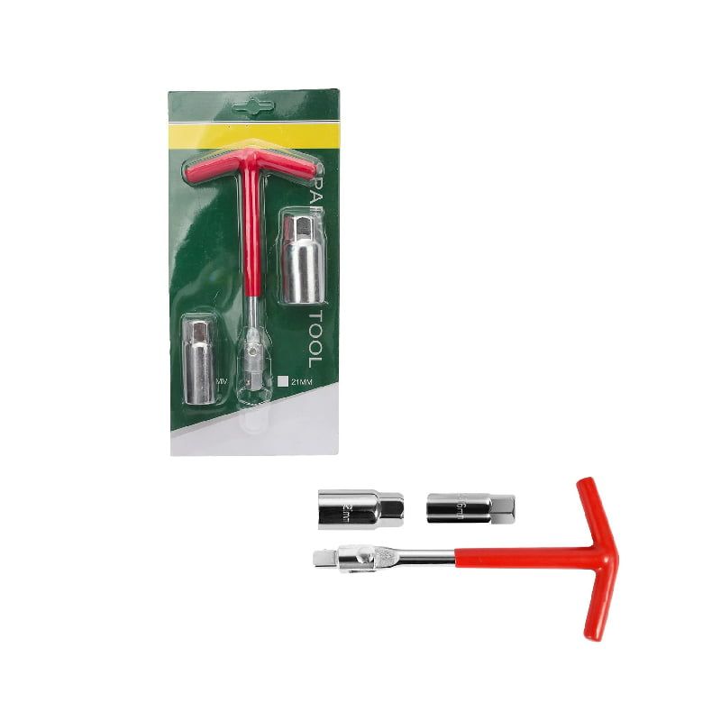 Μπουζόκλειδο Σπαστό Διπλό 16mm - 21mm - Spark plug tool - sukki.gr