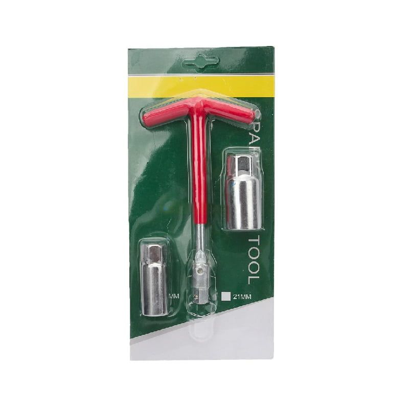 Μπουζόκλειδο Σπαστό Διπλό 16mm - 21mm - Spark plug tool - Image 4