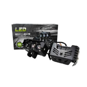 Growpal Προβολάκι Μηχανής ή Αυτοκινήτου Led 2τμχ λευκό και κίτρινο φως - Led work light - sukki.gr