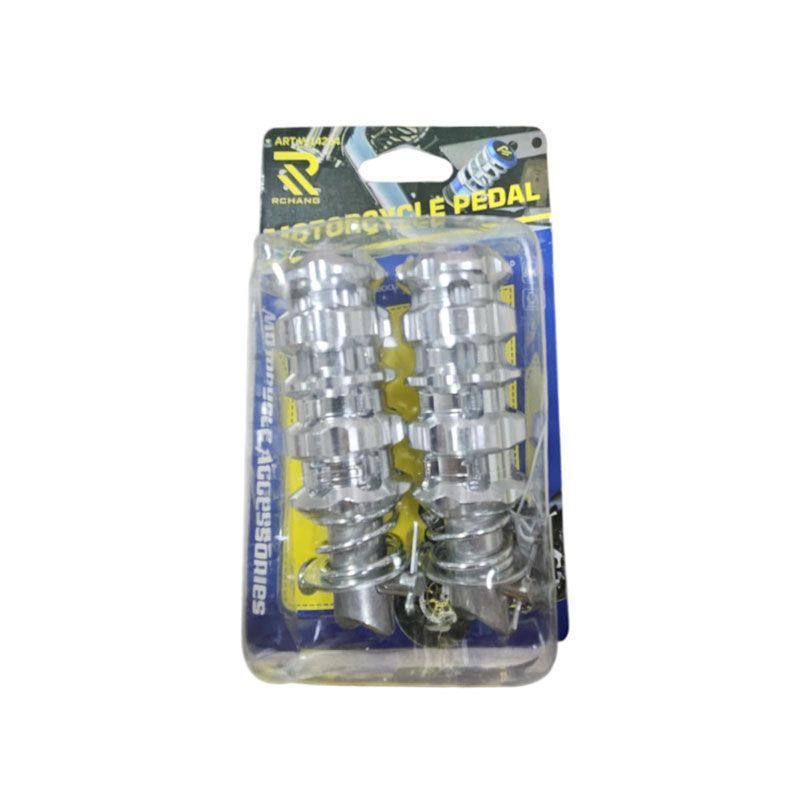 Πεταλ Μηχανής Ασημένια - Motocycle Pedal - sukki.gr