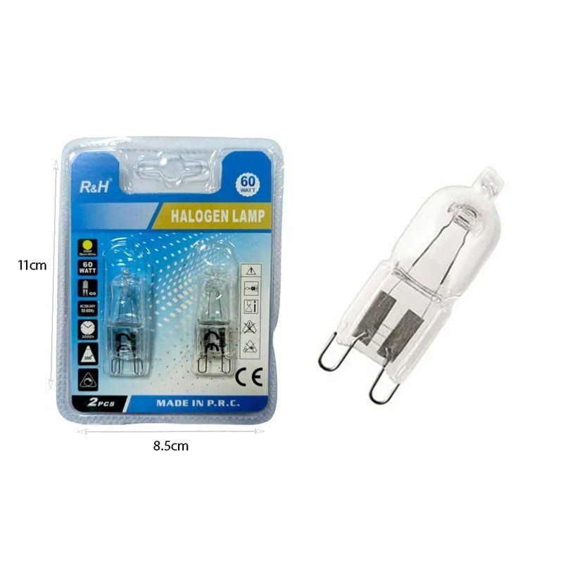 R&H Λάμπα αλογόνου 60W G9 – Halogen lamp - Image 5