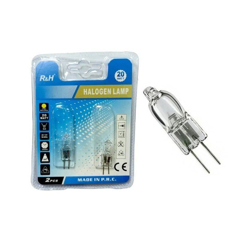 R&H Λάμπα αλογόνου 20W G4 – Halogen lamp - sukki.gr