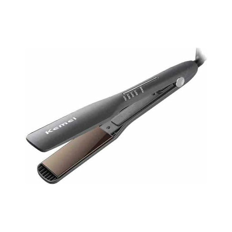 Kemei KM 9828 Πρέσα Μαλλιών με Κεραμικές Πλάκες - Hair straightener - sukki.gr