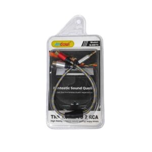 Andowl Καλώδιο ήχου TRS 3.5mm σε 2 RCA Q-HD75 - Audio cable - sukki.gr