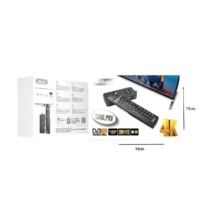 Alternative view of Andowl Αποκωδικοποιητής TV 66.PRO DVB T3 10BIT - TV 66.PRO