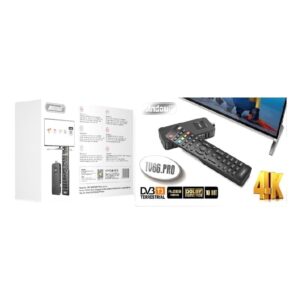 Andowl Αποκωδικοποιητής TV 66.PRO DVB T3 10BIT - TV 66.PRO - sukki.gr