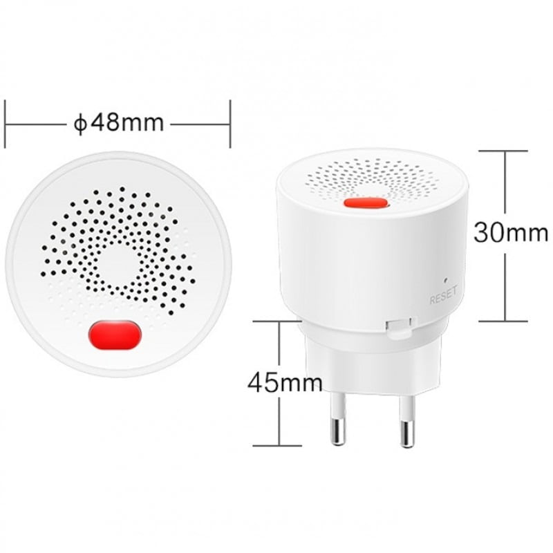 Andowl Q-MQ25 Ανιχνευτής Διαρροής Γκαζιού Πρίζας - WiFi Combusitible Gas Detector - Image 4
