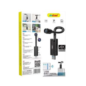Andowl Mini USB Κάμερα Q-SX6 Full HD 4K με υποδοχή Micro Sd - USB Mini Camera - sukki.gr