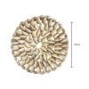 Σουβέρ Διακοσμητικό με Κοχύλια 15cm - Decorative Seashell Coaster 15cm - sukki.gr