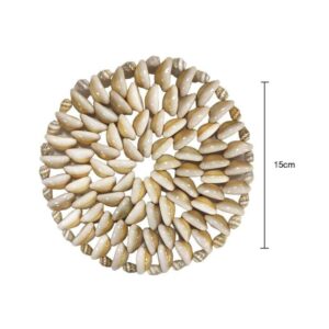 Σουβέρ Διακοσμητικό με Κοχύλια 15cm - Decorative Seashell Coaster 15cm - sukki.gr