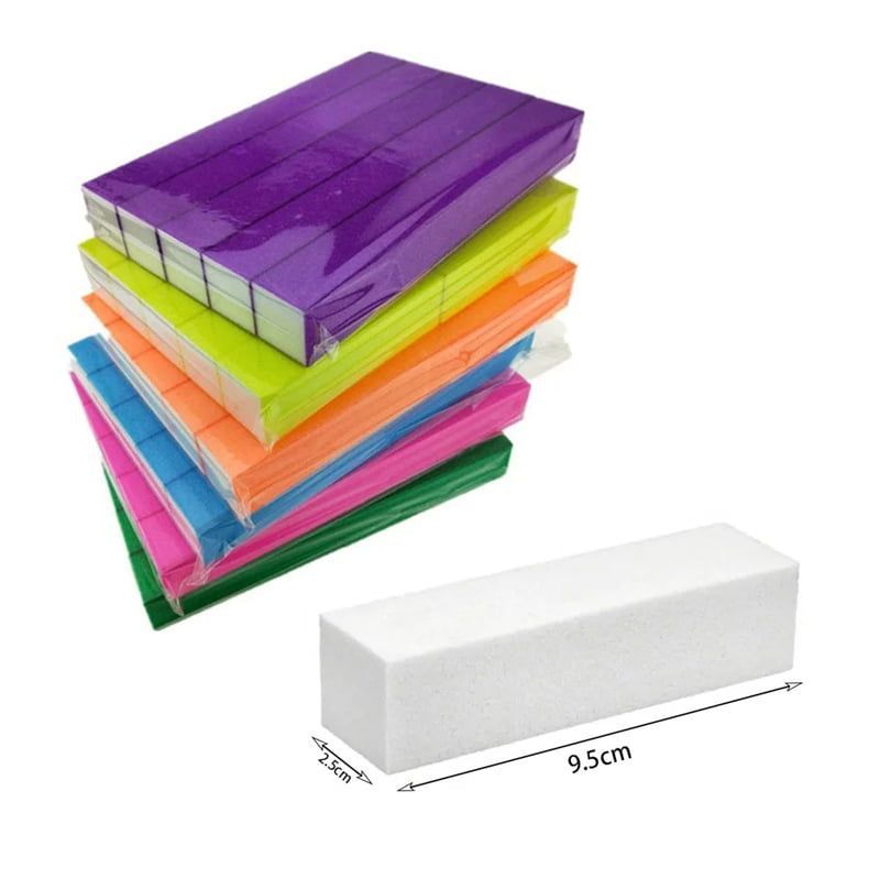 Buffer νυχιών σε διάφορα χρώματα 10τμχ - Nail Buffer 10pcs - Image 6