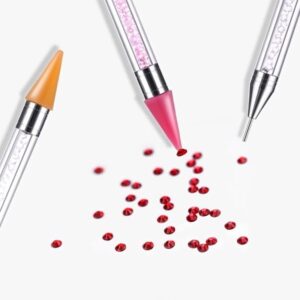 Alternative view of Στυλό Τοποθέτησης Στρας Νυχιών - Double Head Crystal Nail Art Pen