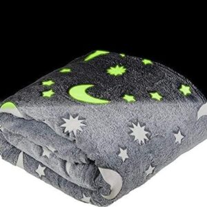 Κουβέρτα που φωσφορίζει στο σκοτάδι - magic blanket 1.25x1.5m - sukki.gr