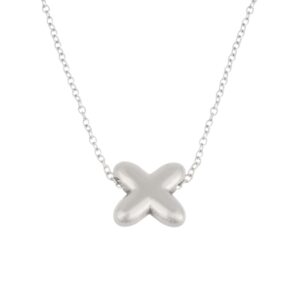 Κρεμαστό λαιμού XG-6717-12G – Ασημί BAG TO BAG - sukki.gr